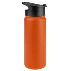 Tempercraft Bottle - Hot Lid 18oz Assorted Colors -Wilson Store 18HB ORANGE clean