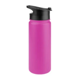 Tempercraft Bottle - Hot Lid 18oz Assorted Colors -Wilson Store 18HB PINK clean