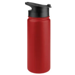 Tempercraft Bottle - Hot Lid 18oz Assorted Colors -Wilson Store 18HB RED clean