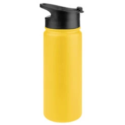 Tempercraft Bottle - Hot Lid 18oz Assorted Colors -Wilson Store 18HB YELLOW clean
