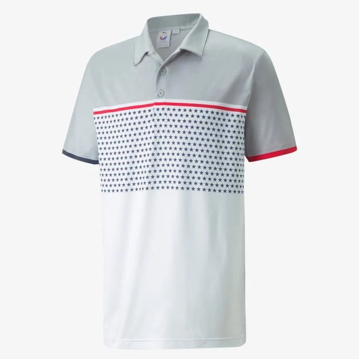 Puma Men's Volition Patriot Golf Polo 3 Puma Men's Volition Patriot Golf Polo