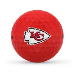 Wilson Staff Duo Optix NFL Team Licensed Golf Balls - Matte Red -Wilson Store 201a1ac8db95a4c3c7953a654b7f2c515dc8b14b WGWP505KC 4 DUO Optix 12BALL NFL KansasCity Ball RD