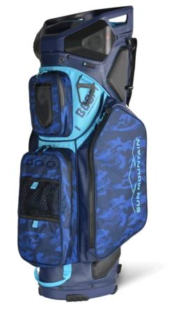 Sun Mountain 2023 Boom Bag Golf Cart Bag With Speakers -Wilson Store 2023 BoomCart 230394 navy navy camo ocean