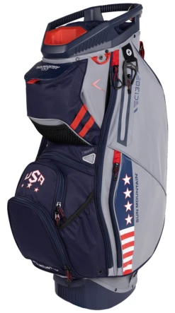 Sun Mountain Golf 2023 C-130 5-Way Cart Bag -Wilson Store 2023 C 1305Way 230333 patriot