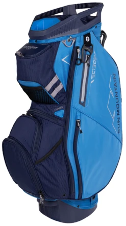 Sun Mountain 2023 C-130 14-Way Divided Golf Cart Bag -Wilson Store 2023 C130 230309 cobalt navy