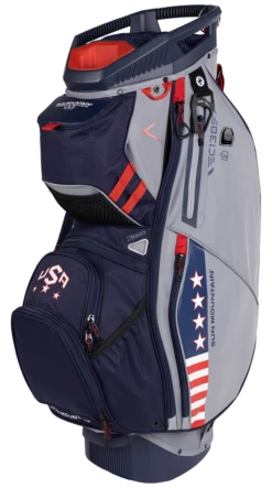 Sun Mountain Golf 2023 C-130 Supercharged 14-Way Cart Bag -Wilson Store 2023 C130Supercharged 230311 patriot