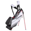 Sun Mountain Golf 2023 H2NO LiteSpeed Waterproof Stand Carry Bag -Wilson Store 2023 H2NOStandLitespeed 230675 black white red