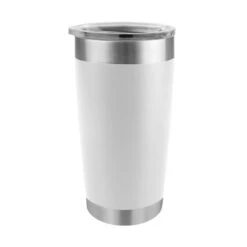Tempercraft Tumbler 20 Oz Assorted Colors -Wilson Store 20T WHITE LcleanNEW