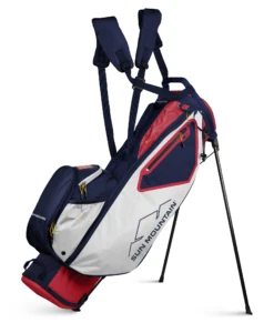 Sun Mountain Golf 2021 3.5 LS Carry Stand Bag -Wilson Store 21004135LSRed White Navy