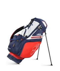 Sun Mountain Golf 2021 C-130S 14-Way Divided Stand Carry Bag 10 Sun Mountain Golf 2021 C-130S 14-Way Divided Stand Carry Bag -Wilson Store 210119C130SRed Navy White