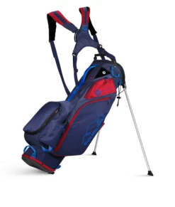 Sun Mountain Golf 2021 Eco-Lite Stand Carry Bag 18 Sun Mountain Golf 2021 Eco-Lite Stand Carry Bag -Wilson Store 210134EcoLiteStandNavy Red Cobalt