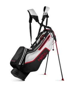 Sun Mountain Golf 2022 H2NO LiteSpeed Waterproof Stand Carry Bag -Wilson Store 220674H2NoLiteSpeedBlack White Red