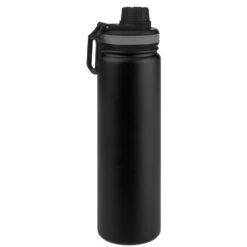 Tempercraft Bottle - Sport Lid 22oz Assorted Colors -Wilson Store 22SB BLACK clean