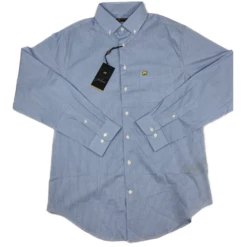 Callaway Jack Nicklaus Black Label By Perry Ellis Mini Plaid Button Down Shirts -Wilson Store 2ColorsMiniPlaid Marina0