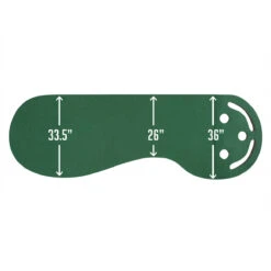 Intech Golf 3 Hole Portable Golf Putting Mat -Wilson Store 3 Hole Portable Putting Mat 4