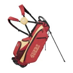WIlson Staff NFL Licensed Stand Carry Golf Bags -Wilson Store 49ers 36f43e08 a1fc 4580 b219 d390122e0099