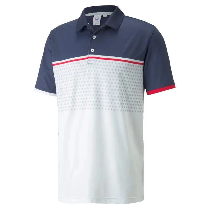 Puma Men's Volition Patriot Golf Polo 6 Puma Men's Volition Patriot Golf Polo - Image 4