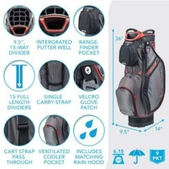 Sun Mountain Golf 2020 Sync Cart Bag -Wilson Store 51QATlT JbL