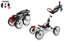 Clicgear Golf 4-Wheel Push Cart Model 8.0+ 20 Clicgear Golf 4-Wheel Push Cart Model 8.0+ -Wilson Store 8.0 Side by Side