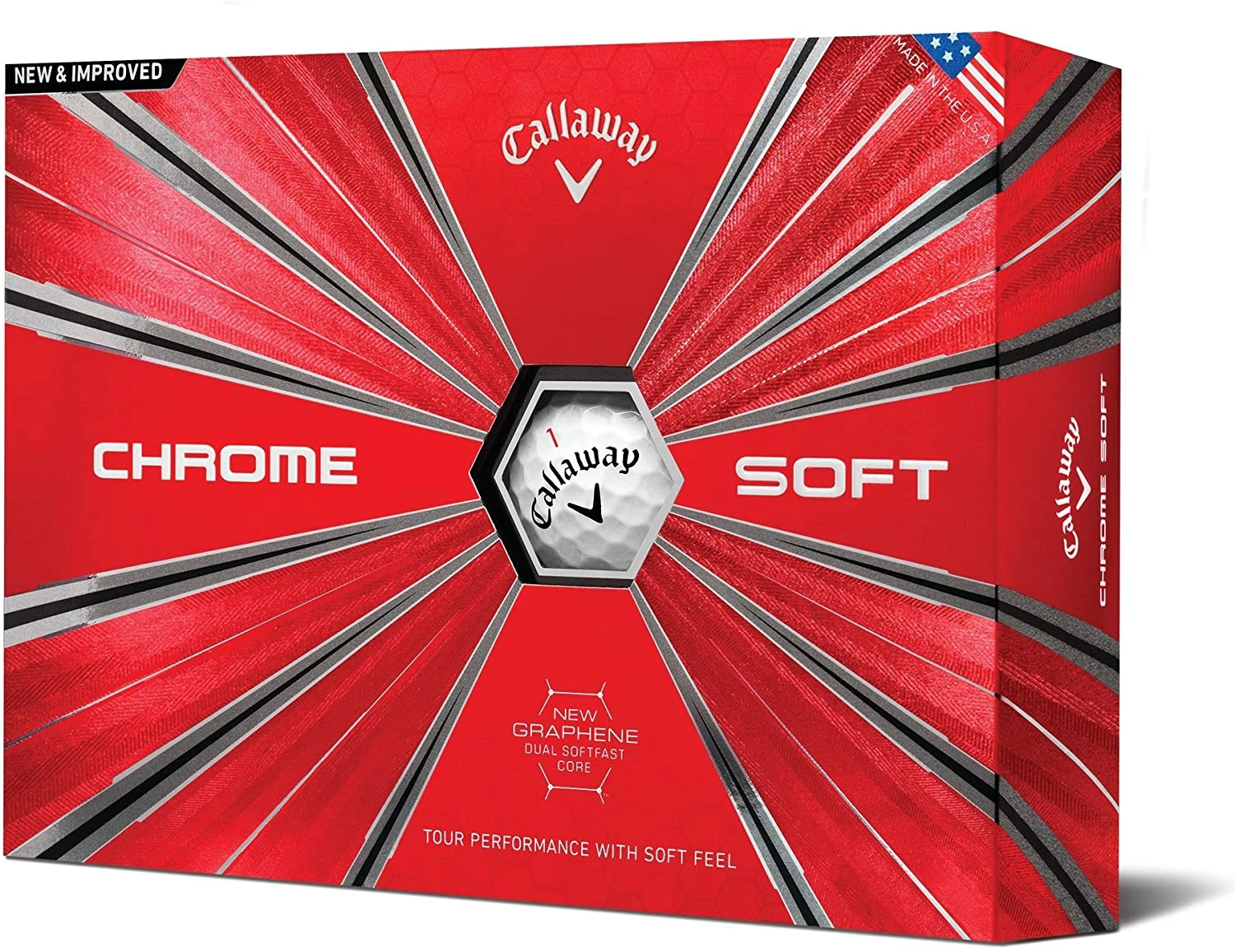 Callaway Chrome Soft Golf Balls 3 Callaway Chrome Soft Golf Balls
