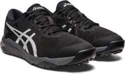 Asics Men's Gel-Course Glide Spikeless Golf Shoes 24 Asics Men's Gel-Course Glide Spikeless Golf Shoes -Wilson Store AsicsGelCourseGlide BlackCarrierGrey 2