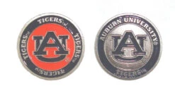 NCAA Double Sided Collegiate Golf Ball Marker Coins -Wilson Store Auburn