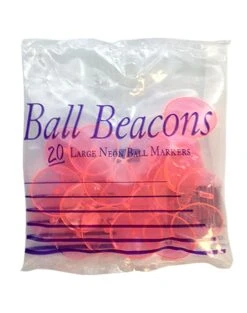 Beacons Large Neon Golf Ball Markers -Wilson Store Ball Beacons Pink