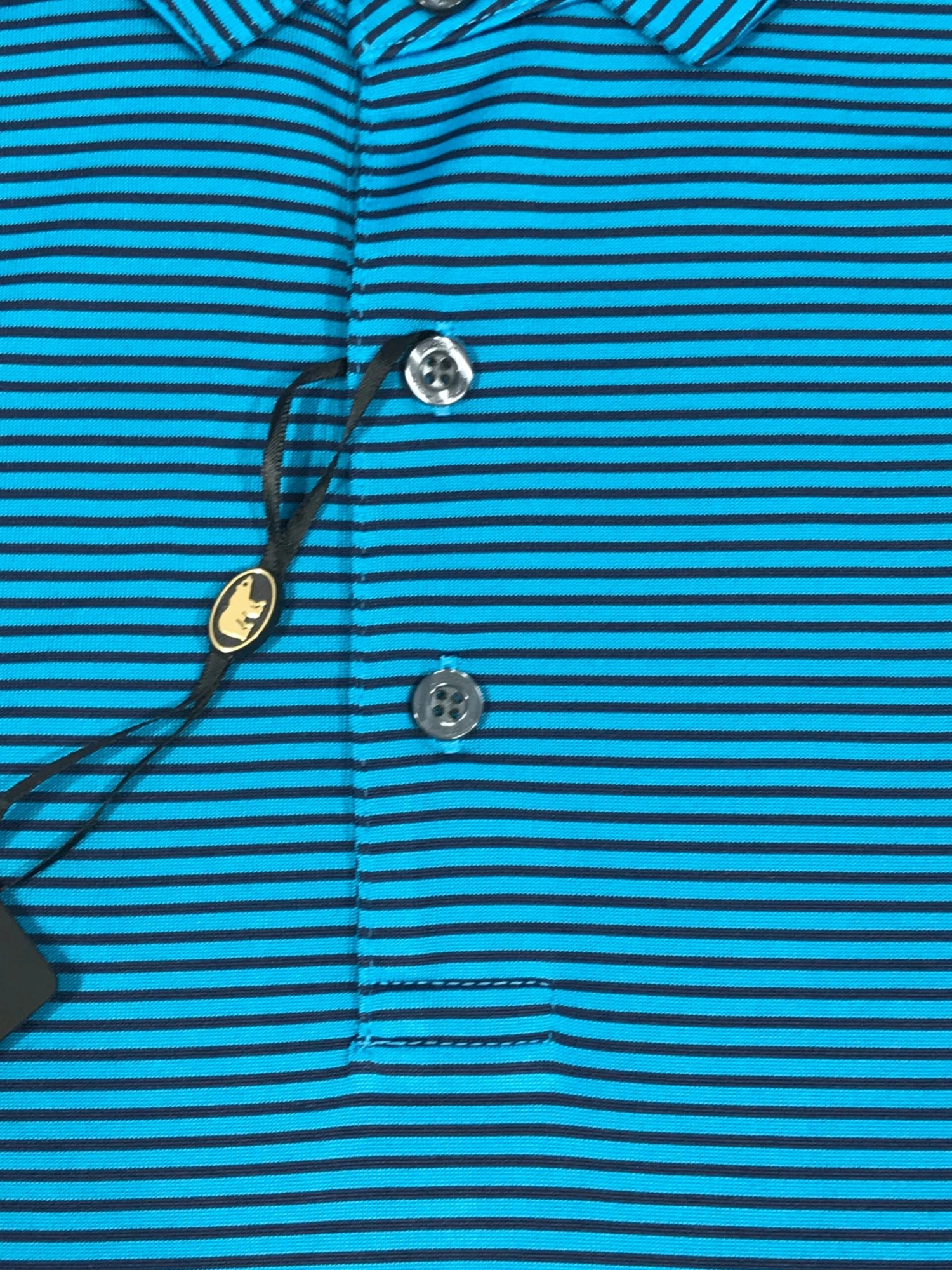 Callaway Jack Nicklaus Black Label By Perry Ellis Feeder Stripe Polo Shirts 5 Callaway Jack Nicklaus Black Label By Perry Ellis Feeder Stripe Polo Shirts - Image 3