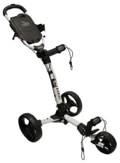 Axglo Golf TriLite 3 Wheel Push Cart -Wilson Store BlackWhite
