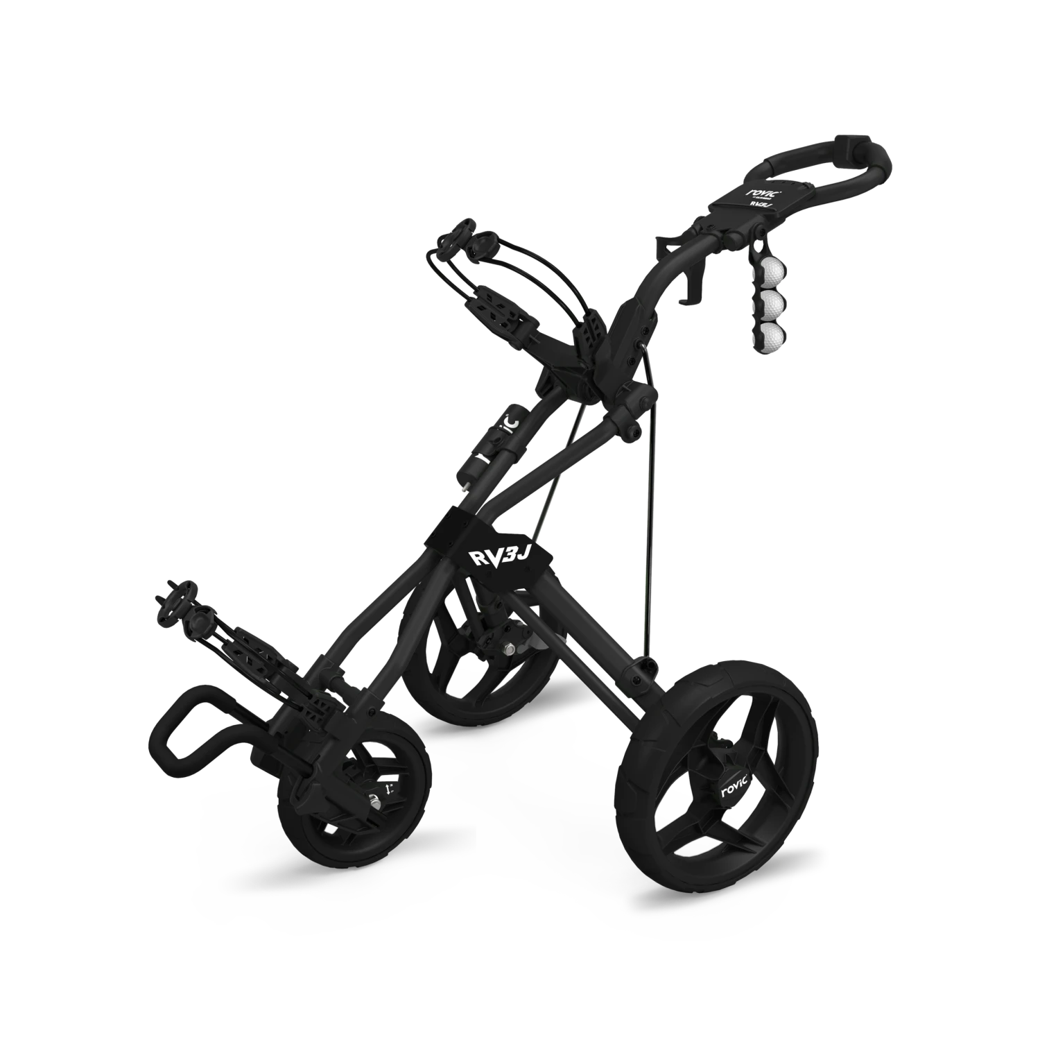 Clicgear Golf 3-Wheel Rovic Junior Push Cart Model RV3J 13 Clicgear Golf 3-Wheel Rovic Junior Push Cart Model RV3J - Image 11