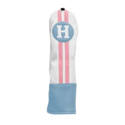Sahara Retro Vintage Hybrid Headcovers -Wilson Store Blue White Pink Hybrid
