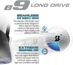 Bridgestone E9 Long Drive Golf Balls -Wilson Store Bridgestonee9LongDrive 3