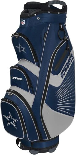 NFL The Bucket II Team Effort Cart Bag -Wilson Store Bucket II Cart Bag Dallas Cowboys