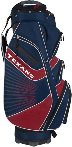 NFL The Bucket II Team Effort Cart Bag -Wilson Store Bucket II Cart Bag Houston Texans 2