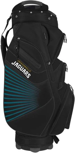 NFL The Bucket II Team Effort Cart Bag -Wilson Store Bucket II Cart Bag Jacksonville Jaguars 2