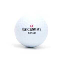 BUCKSHOT BRAND GOLF BALLS - 12 Golf Balls In Package 8 BUCKSHOT BRAND GOLF BALLS - 12 Golf Balls In Package -Wilson Store Buckshot Camo Golf Golf Balls 3