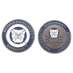 NCAA Double Sided Collegiate Golf Ball Marker Coins -Wilson Store Butler