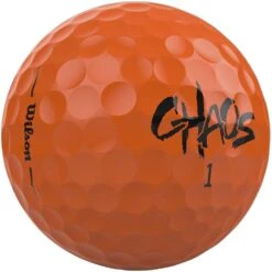 Wilson Golf 2020 Chaos Golf Balls 24 Pack 12 Wilson Golf 2020 Chaos Golf Balls 24 Pack -Wilson Store CHAOSORANGE