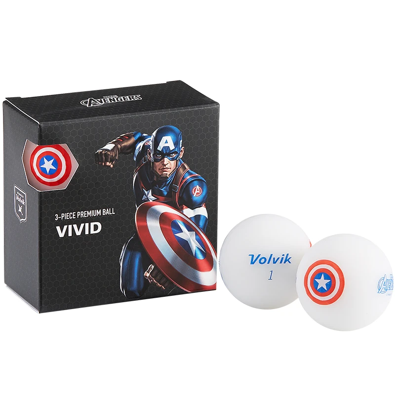 Volvik Marvel Character Golf Ball 4 Pack 6 Volvik Marvel Character Golf Ball 4 Pack - Image 4