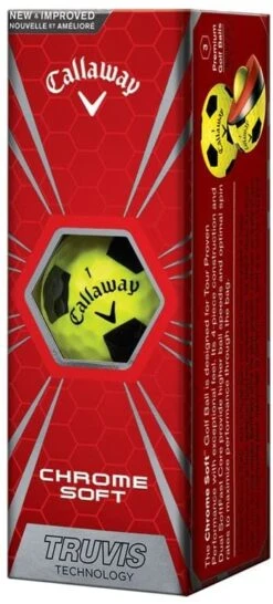 Callaway Chrome Soft Truvis Golf Balls 21 Callaway Chrome Soft Truvis Golf Balls -Wilson Store ChromeSoft 5995589 2