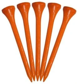 Pride Sports Wood Golf Tees 2.75 X 100 Count 14 Pride Sports Wood Golf Tees 2.75 X 100 Count -Wilson Store Classic Wood Tee 2.75 100 count Orange
