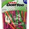 Pride Sports Wood Golf Tees 3.25" -Wilson Store Classic Wood Tee 3.25 75 count Citrus Mixed