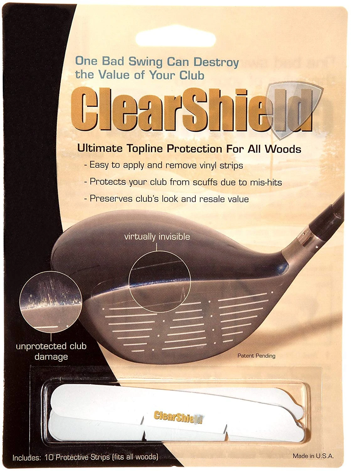 ClearShield Golf Club Protector 3 ClearShield Golf Club Protector