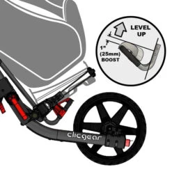 Clicgear Golf Push Cart Accessories -Wilson Store Clicgear Bag Booser