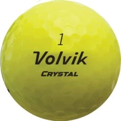 Volvik Crystal 2022 Focus Colored Golf Balls By The Sleeve -Wilson Store CrystalFocus2022 YellowBall 4f01e8da cd07 41b3 9597 c5a6b56ce818