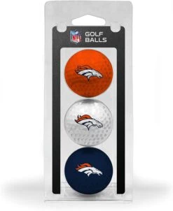 NFL Golf Balls 3 Ball Gift Pack -Wilson Store Denver Broncos 3 ball pack NFL