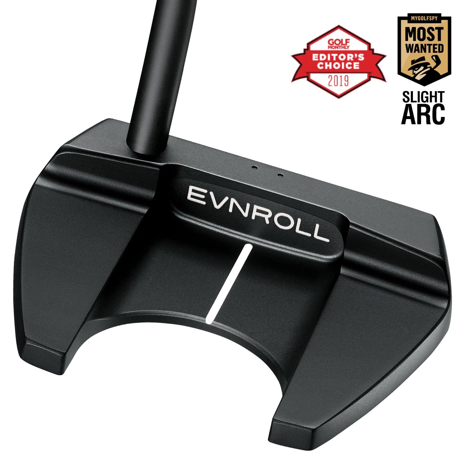 EVNRoll Golf ER5B Black Winged Mallet Putter 3 EVNRoll Golf ER5B Black Winged Mallet Putter