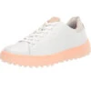 ECCO Ladies Golf Tray Golf Shoes -Wilson Store EccoLadiesTray WhitePeach0