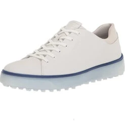 Ecco Men's Tray Golf Shoes -Wilson Store EccoTray WhiteBlueDepths0