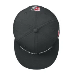Wilson Staff Golf Flat Brim Tour Caps - Assorted Colors -Wilson Store Flat Brim Black 3